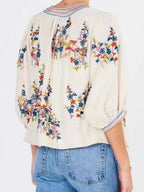 🆕 Floral Embroidered Jacket 🌸