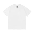 Distressed Logo Cotton T-Shirt