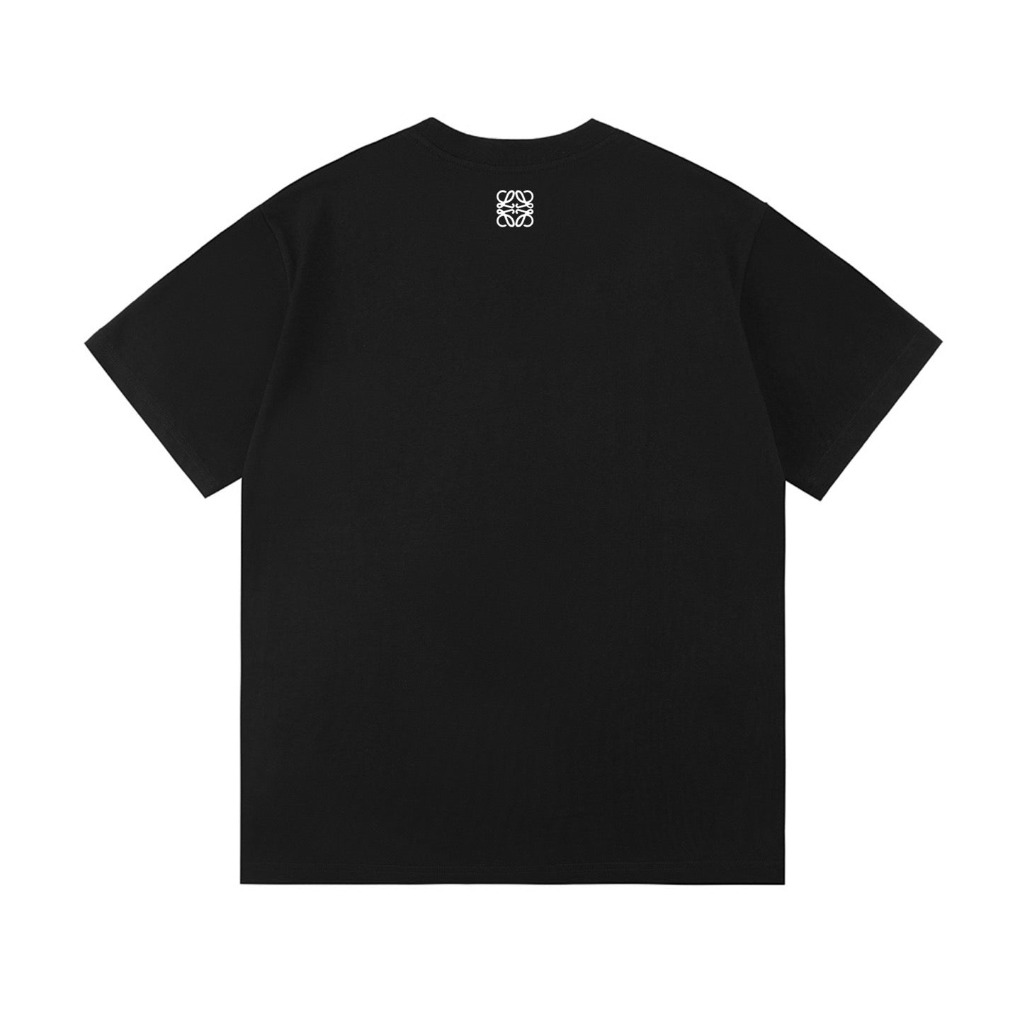 Distressed Logo Cotton T-Shirt