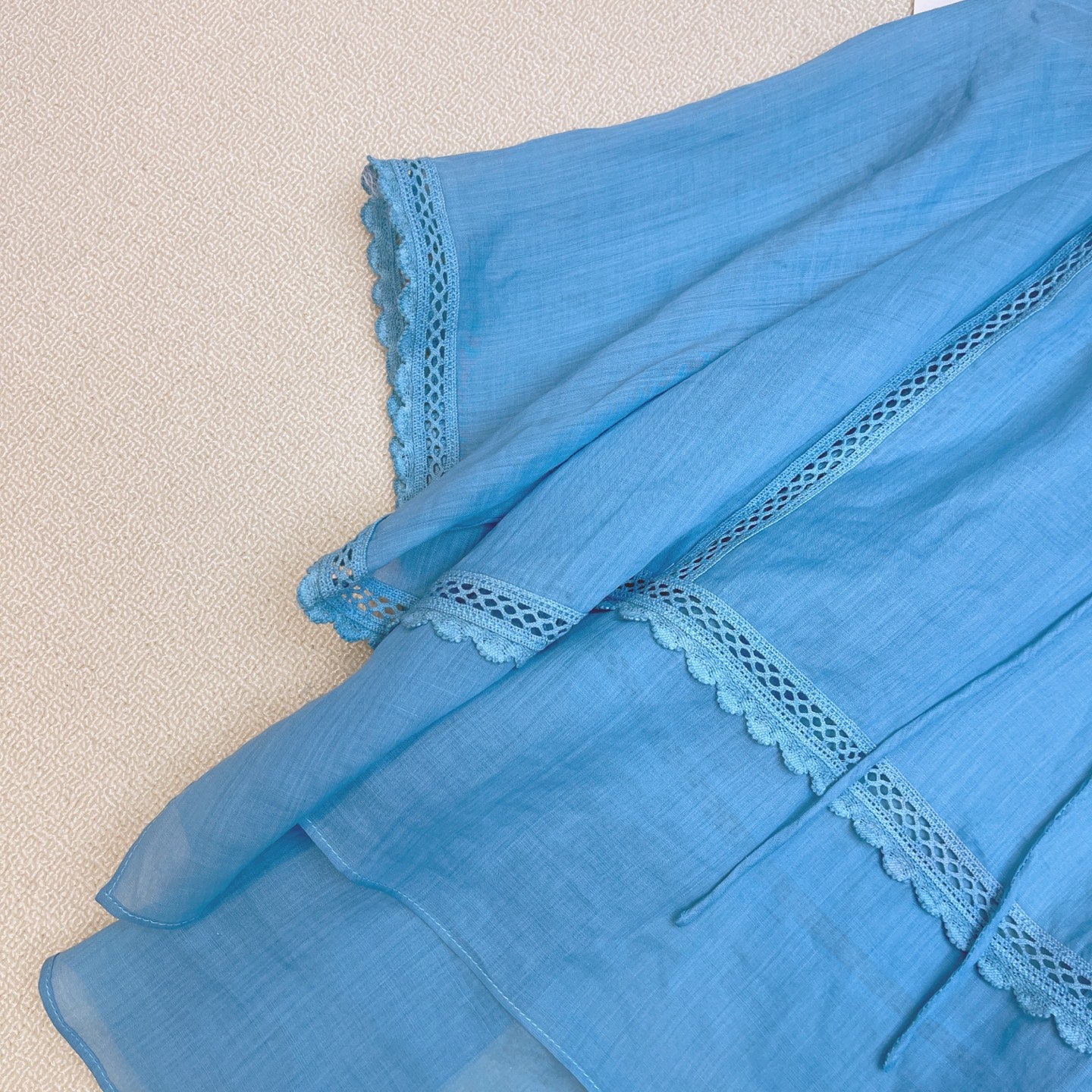 French Embroidered Linen Blouse | Lightweight Summer Shirt