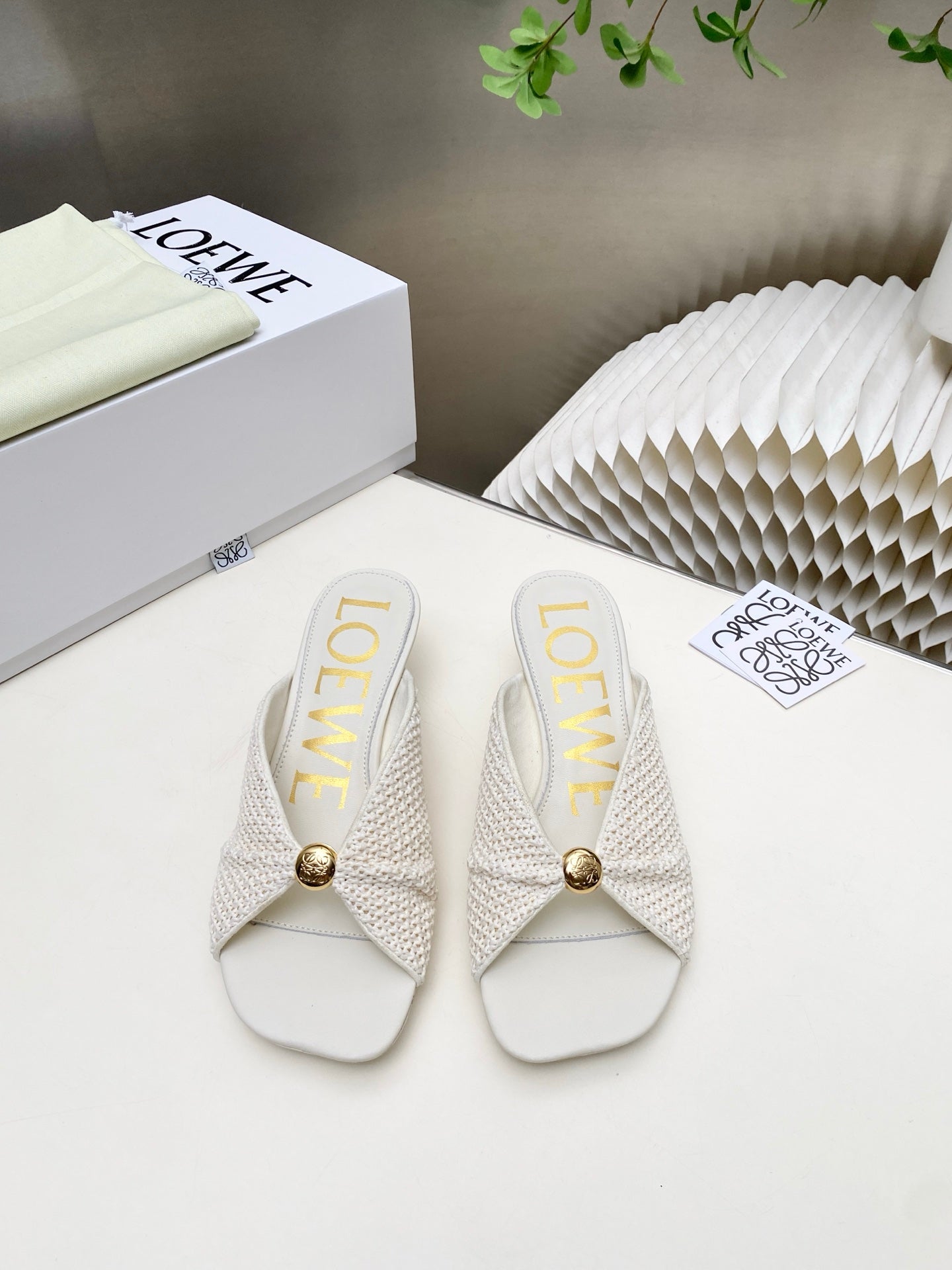 Fur Leather Slide Sandals | Premium Shearling Summer Slippers