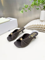 Fur Leather Slide Sandals | Premium Shearling Summer Slippers