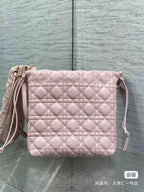 Quilted Mini Drawstring Bucket Bag (Premium Quality+)
