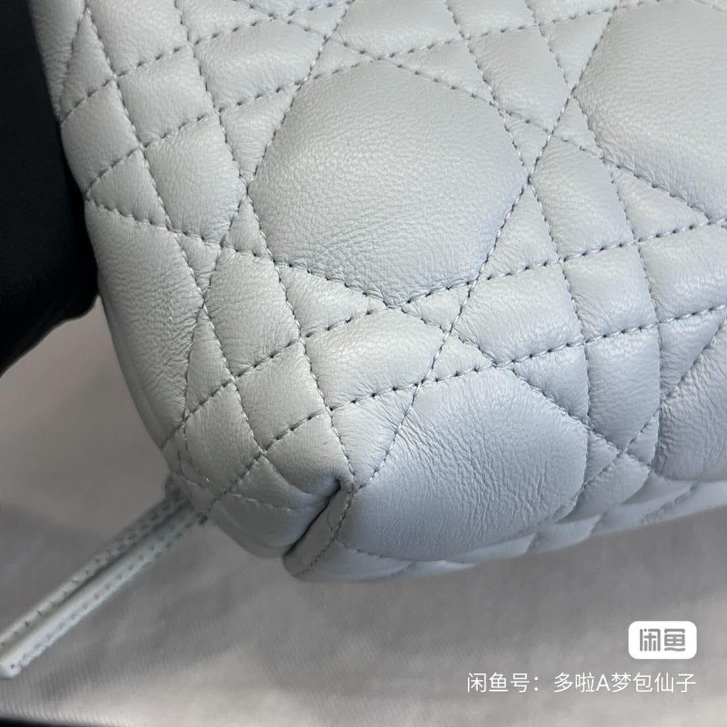 Quilted Mini Drawstring Bucket Bag (Premium Quality+)