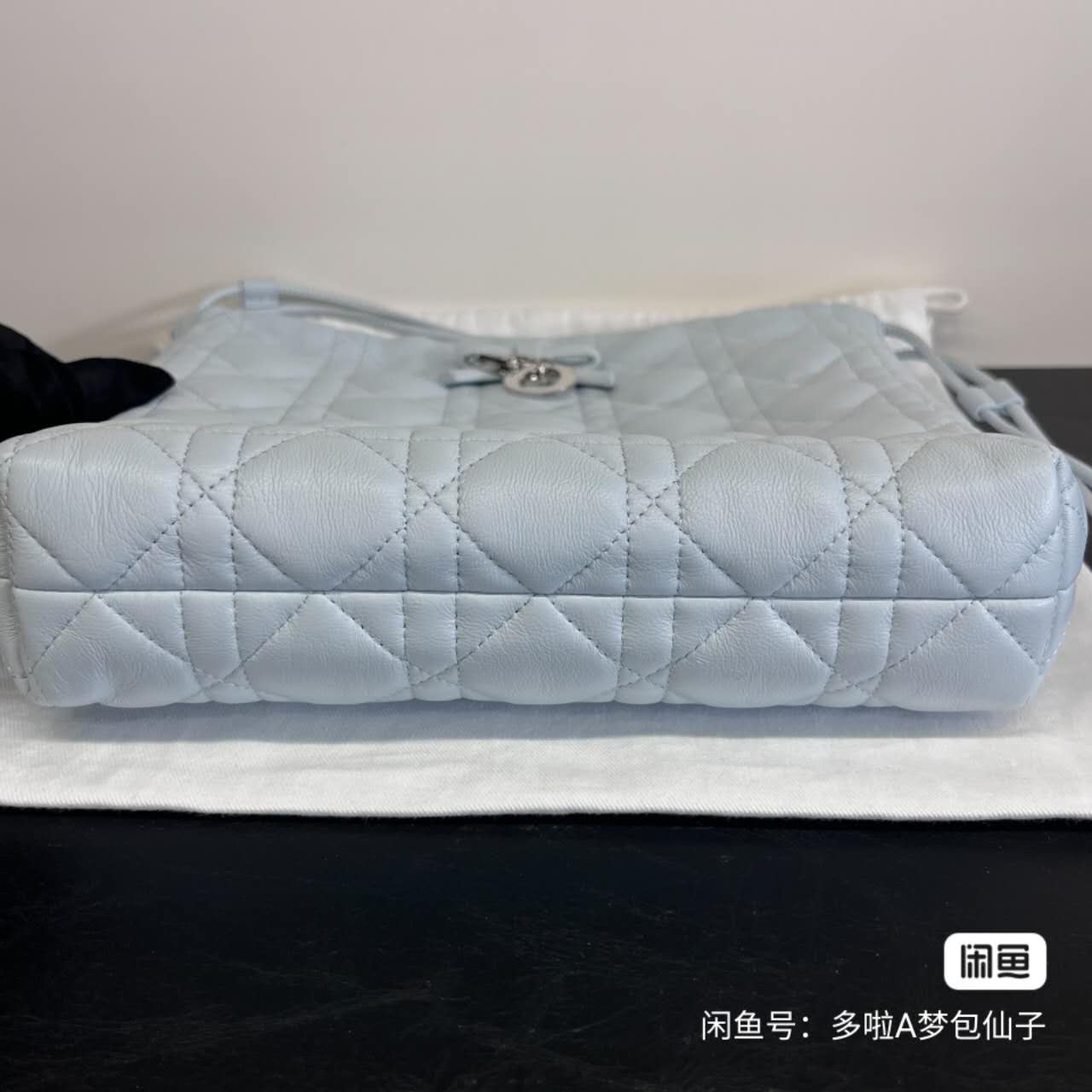 Quilted Mini Drawstring Bucket Bag (Premium Quality+)