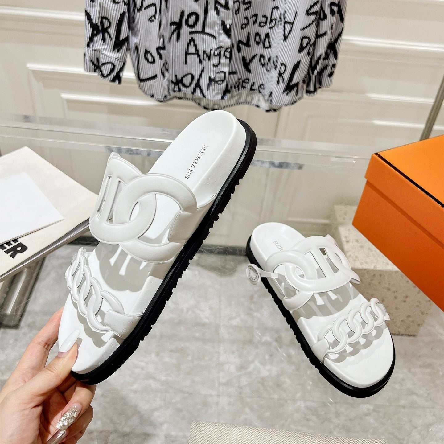 Ergonomic Slide Sandals