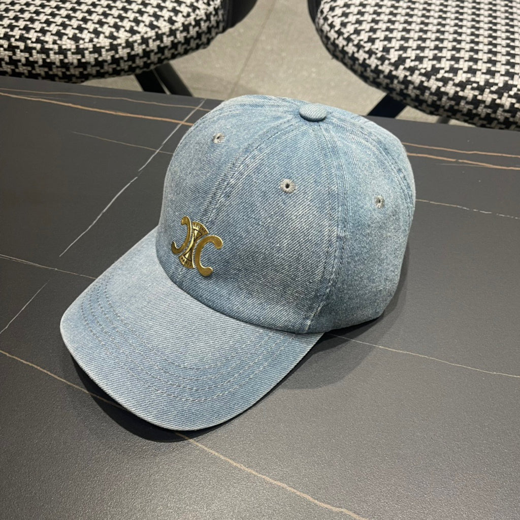 Unisex Denim Baseball Cap – Spring/Summer 2024