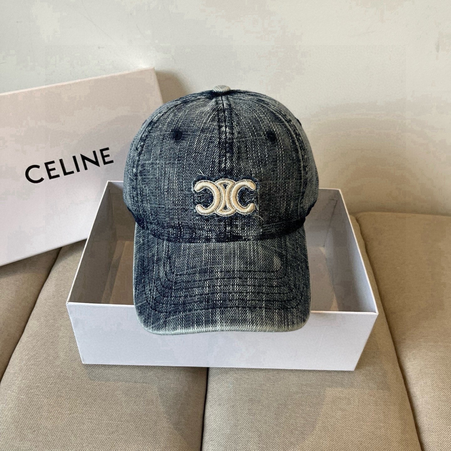 Unisex Denim Baseball Cap – Spring/Summer 2024