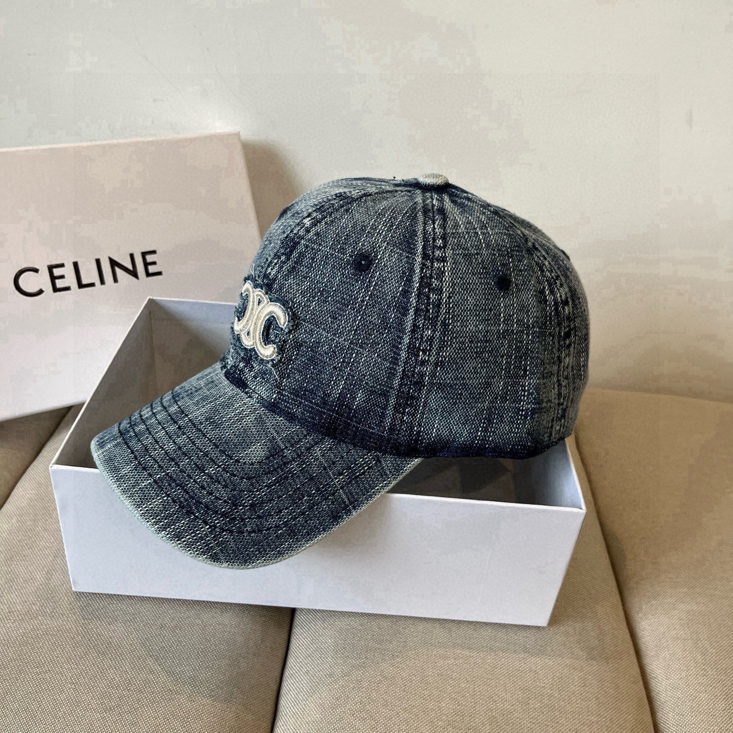 Unisex Denim Baseball Cap – Spring/Summer 2024