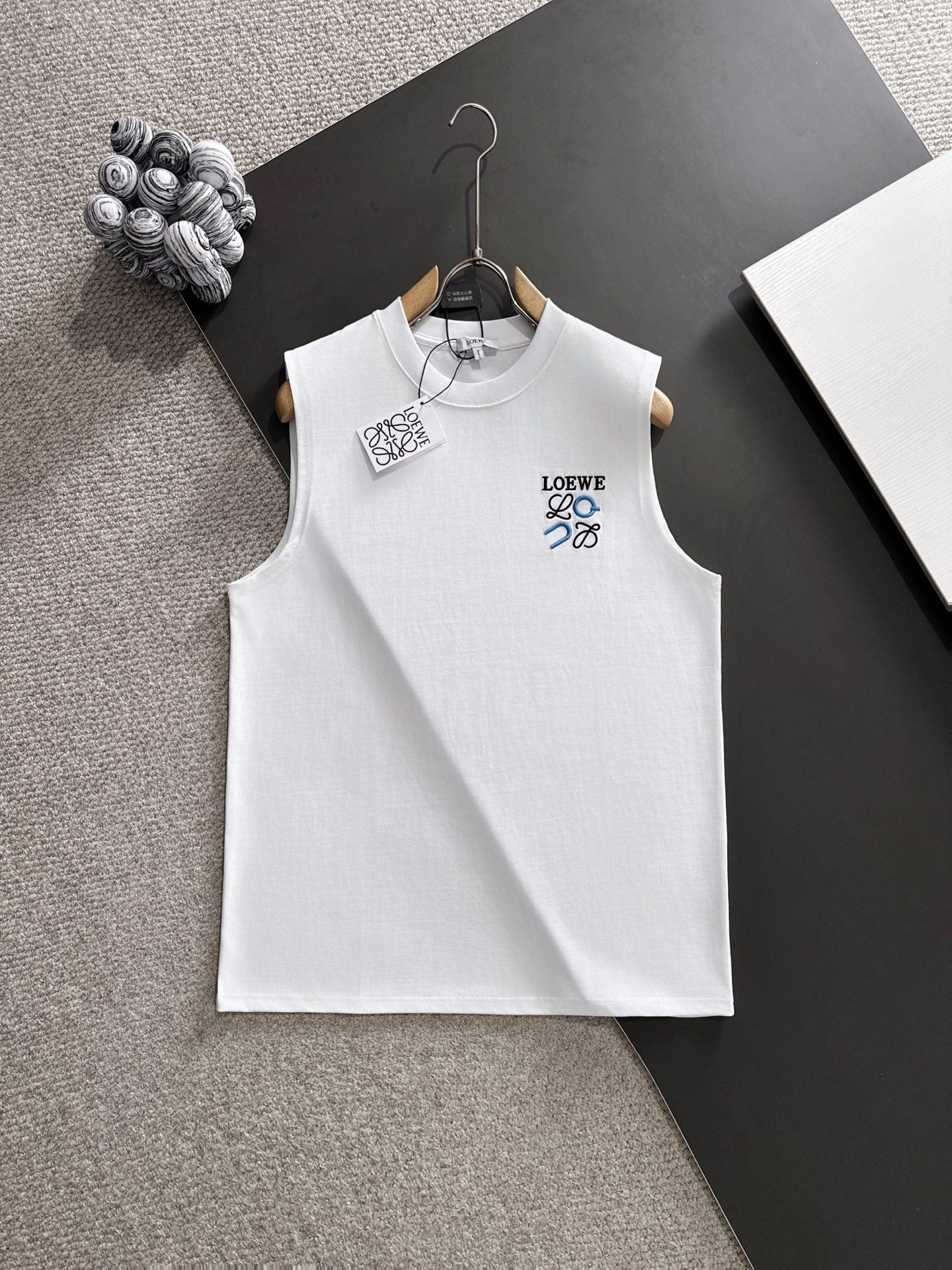 2025 Premium Cotton Embroidered Tank Top
