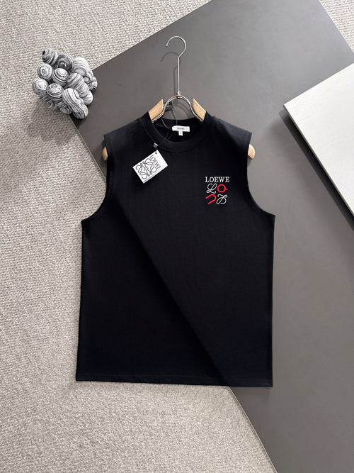 2025 Premium Cotton Embroidered Tank Top