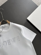 2025 Unisex High-Density Cotton Embroidered T-Shirt