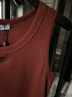 2025 Women’s Ribbed Cotton Logo Tank Top