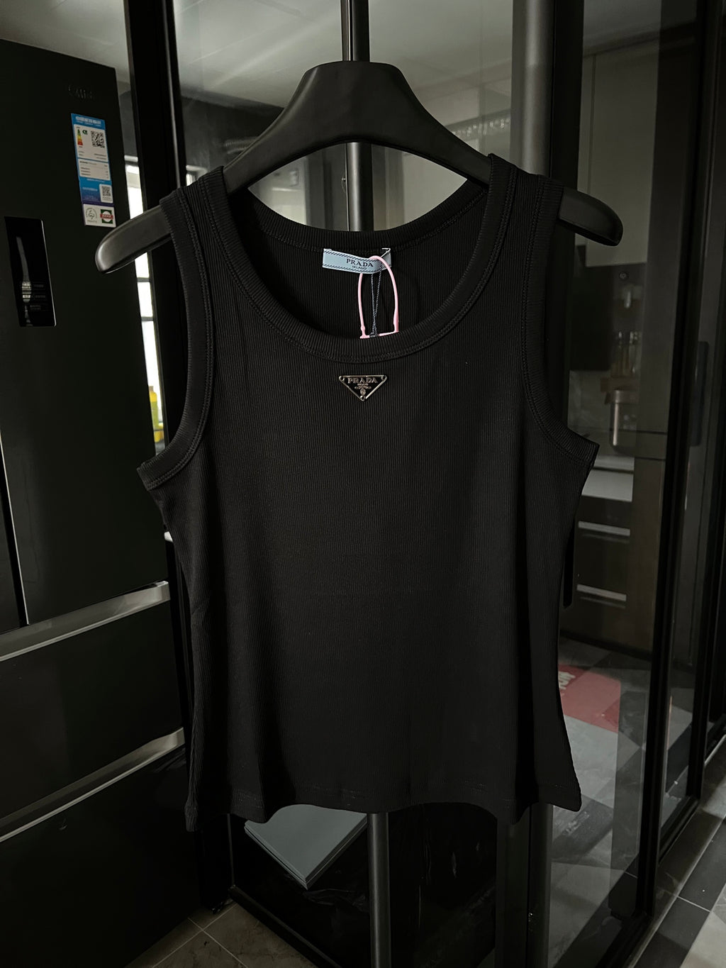 2025 Women’s Ribbed Cotton Logo Tank Top