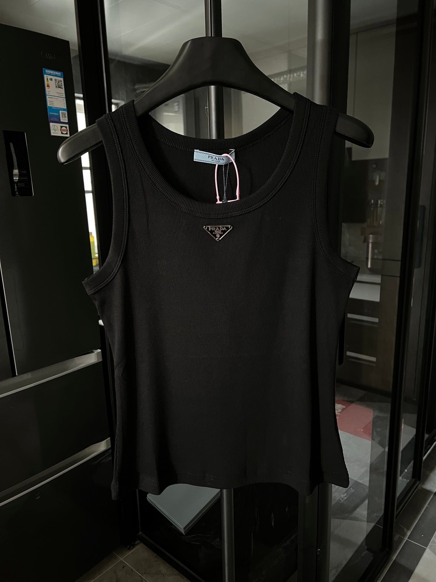 2025 Women’s Ribbed Cotton Logo Tank Top