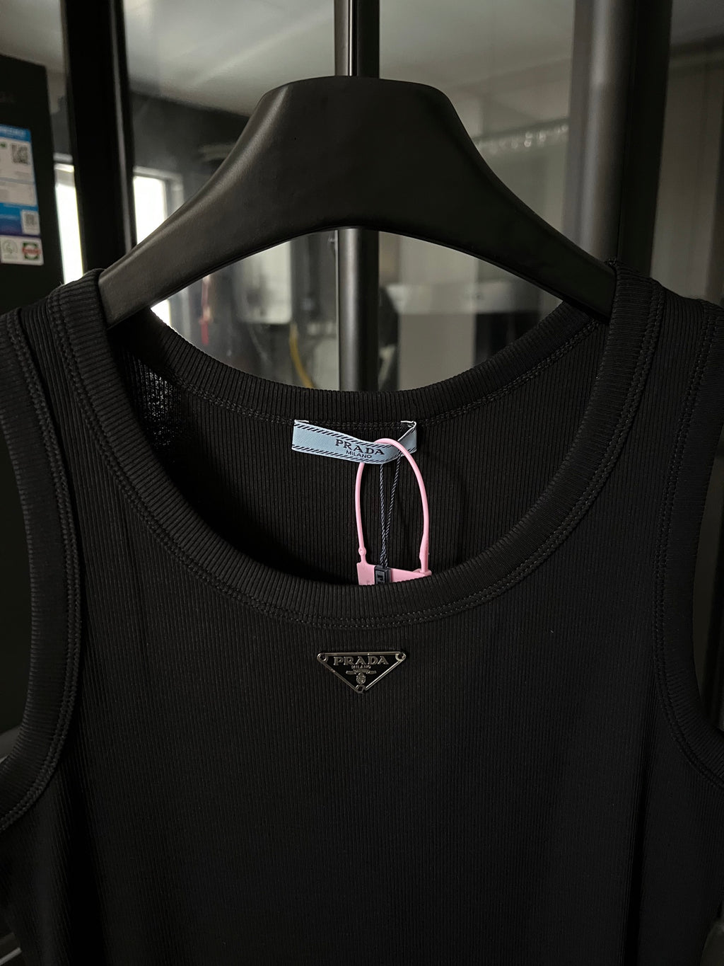 2025 Women’s Ribbed Cotton Logo Tank Top