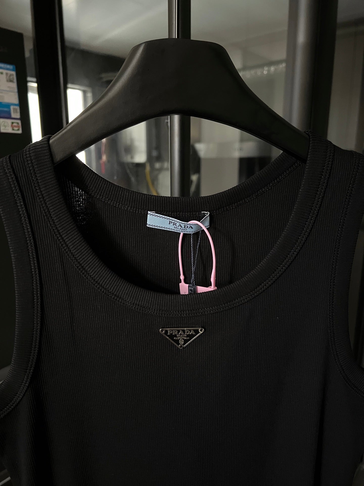 2025 Women’s Ribbed Cotton Logo Tank Top