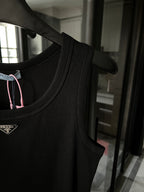 2025 Women’s Ribbed Cotton Logo Tank Top