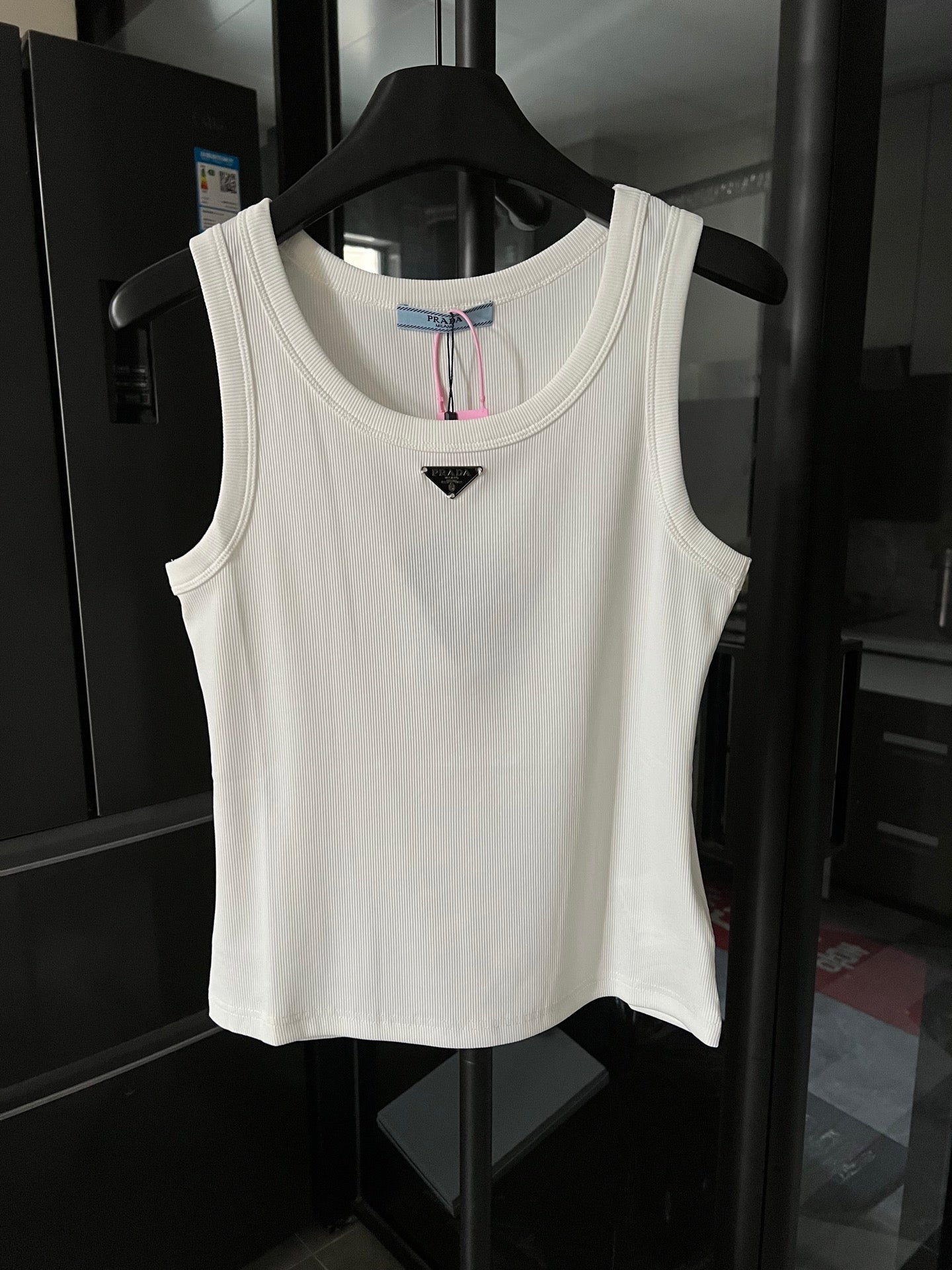 2025 Women’s Ribbed Cotton Logo Tank Top