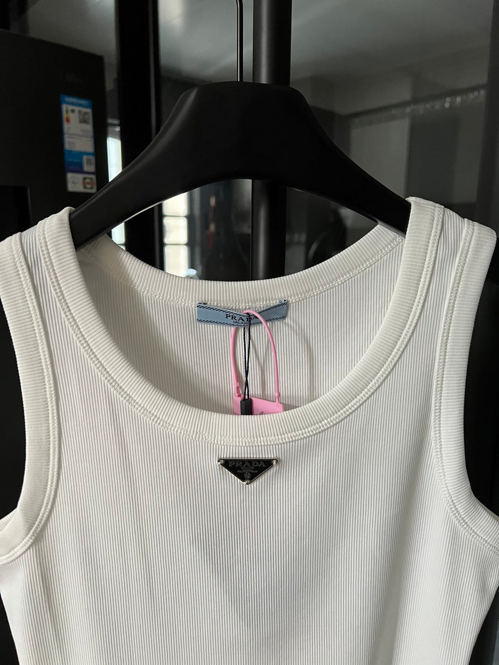 2025 Women’s Ribbed Cotton Logo Tank Top