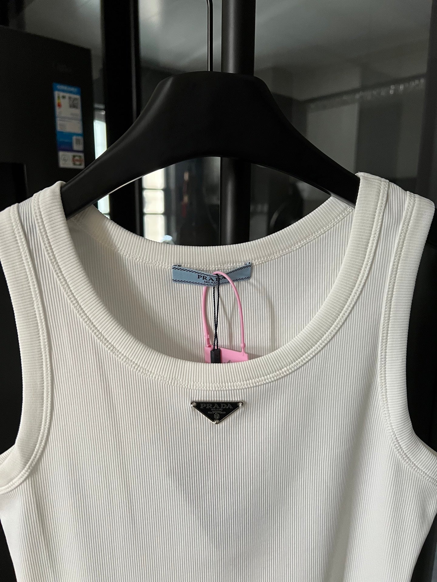 2025 Women’s Ribbed Cotton Logo Tank Top