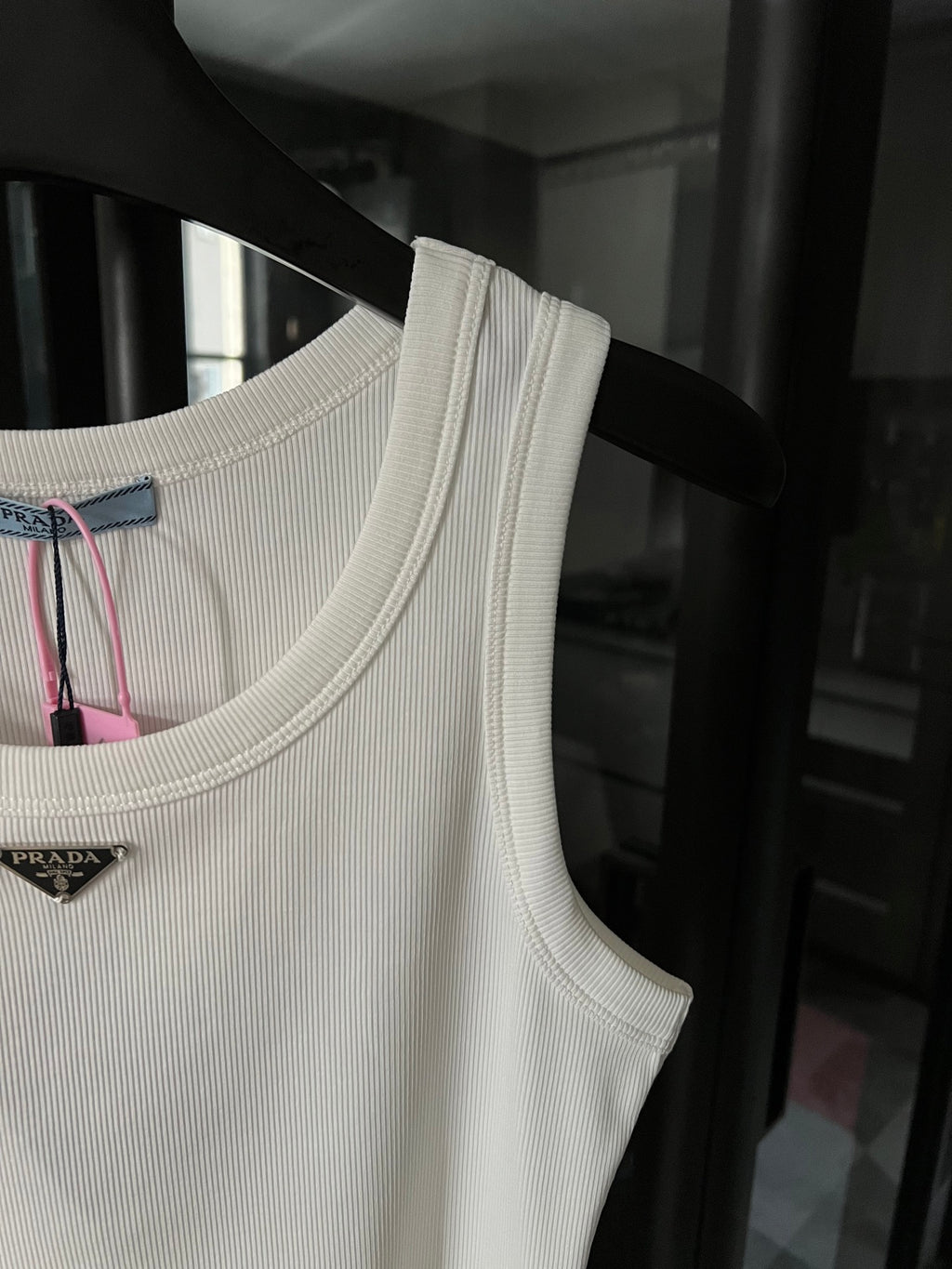 2025 Women’s Ribbed Cotton Logo Tank Top