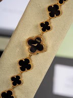 Luxury Clover-Inspired Chain Watch