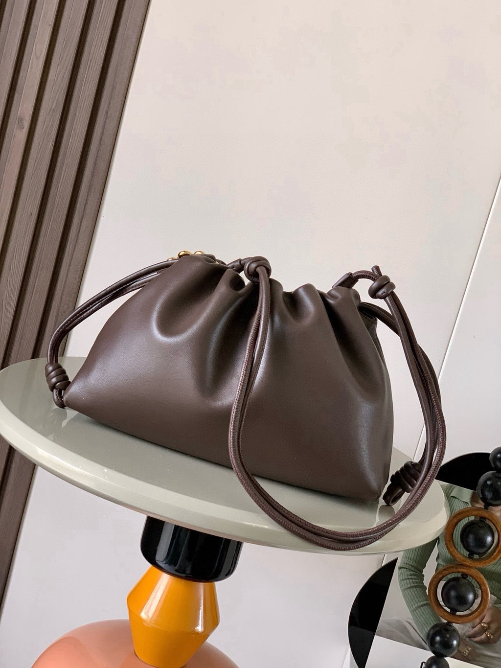 Nappa Leather Flamenco Style Purse - Premium Quality