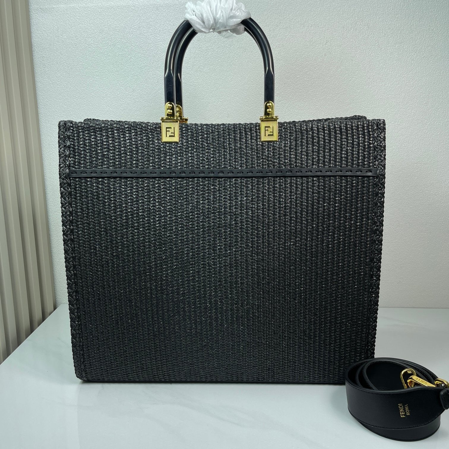 Summer Woven Shoulder Bag
