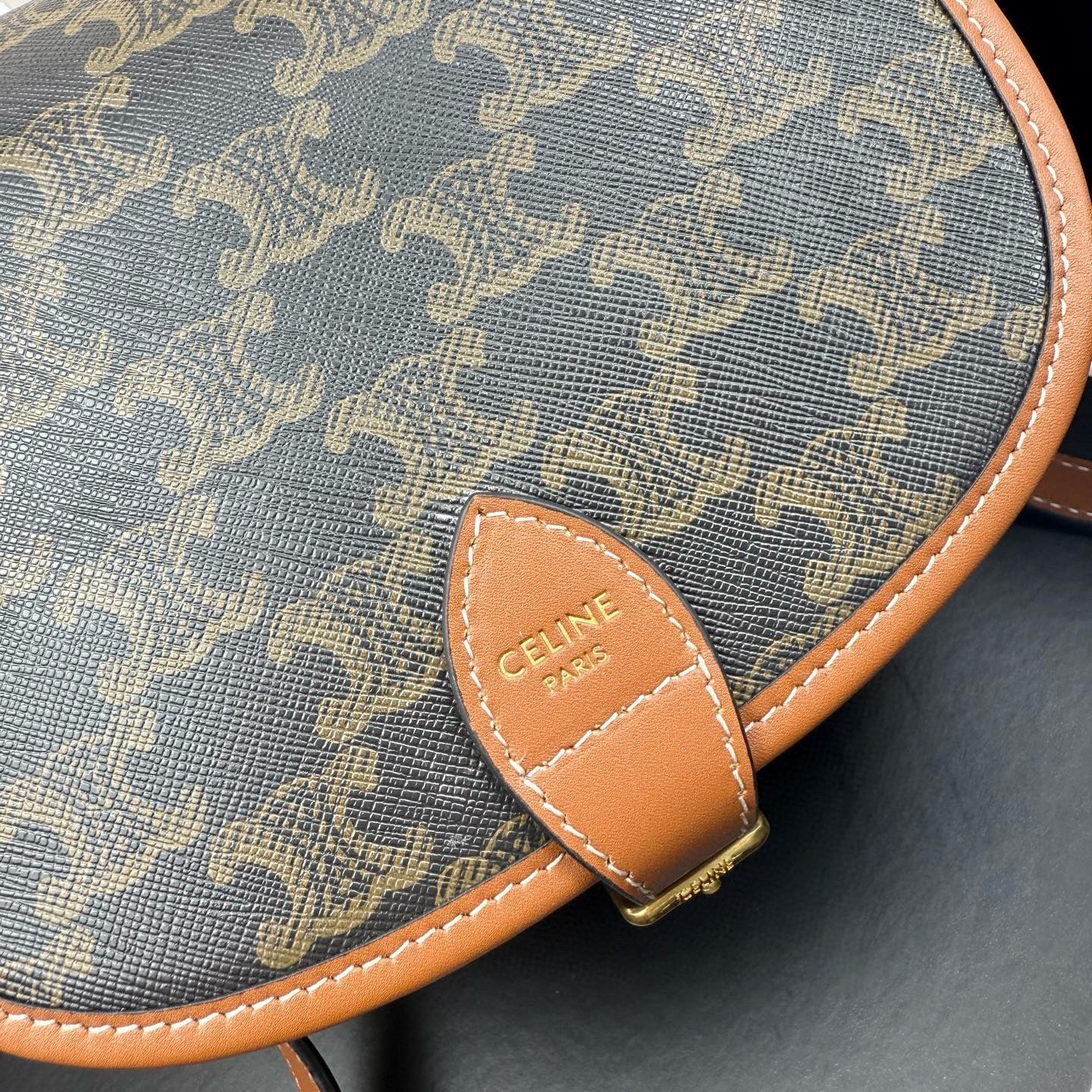Monogram Saddle Bag – Compact Everyday Elegance