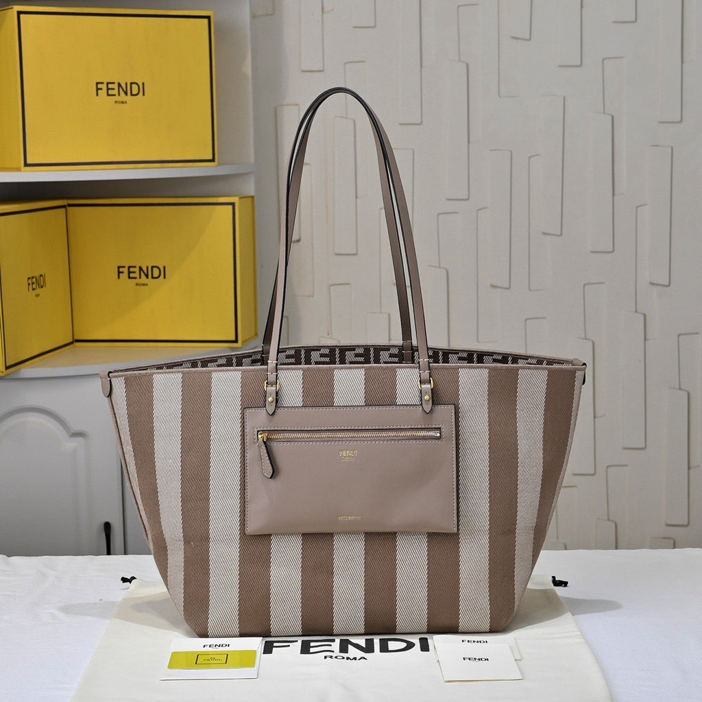 Reversible Canvas Tote Bag
