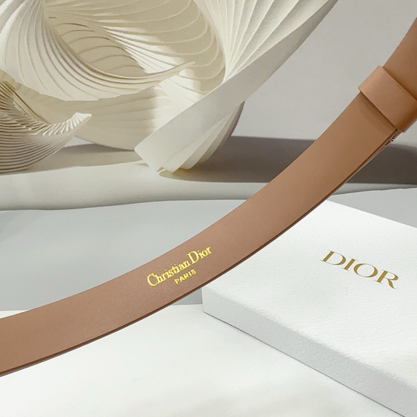 2.0 cm Reversible Calfskin Leather Belt