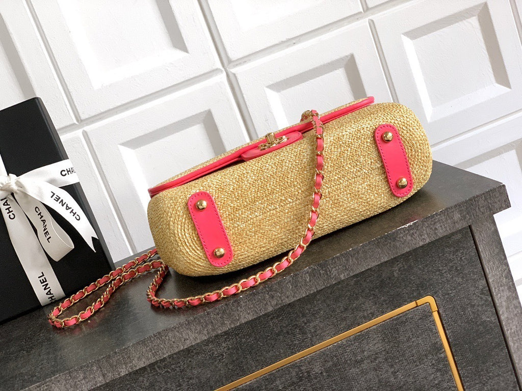 Large Woven Flap Bag   (Premium Quality)