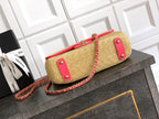 Large Woven Flap Bag   (Premium Quality)