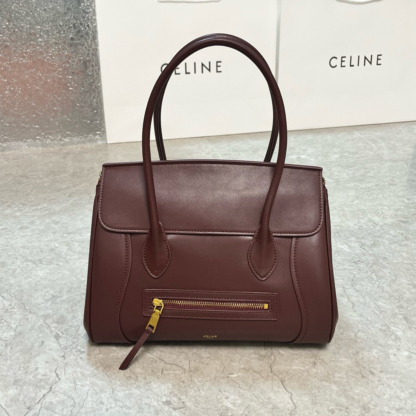Calfskin & Suede “Smile” Tote Bag – Spring 2026 Edition