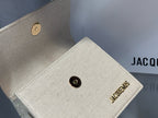 Chic Mini Top Handle Bag | Structured Fabric Design with Bold Logo Detail