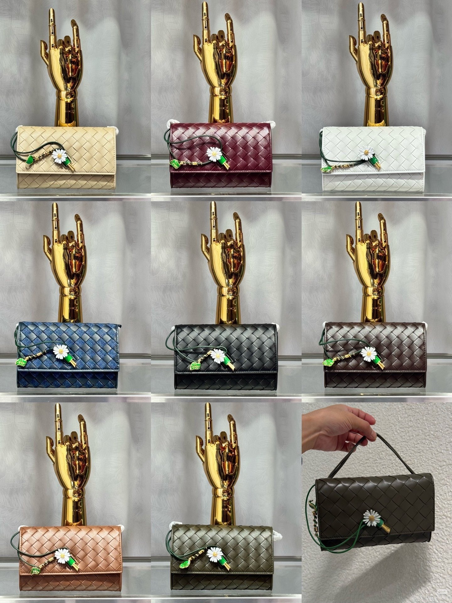 Andiamo Floral Clutch Bag