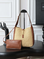 LE 5A7 Raffia Bucket Bag – (Premium Quality )
