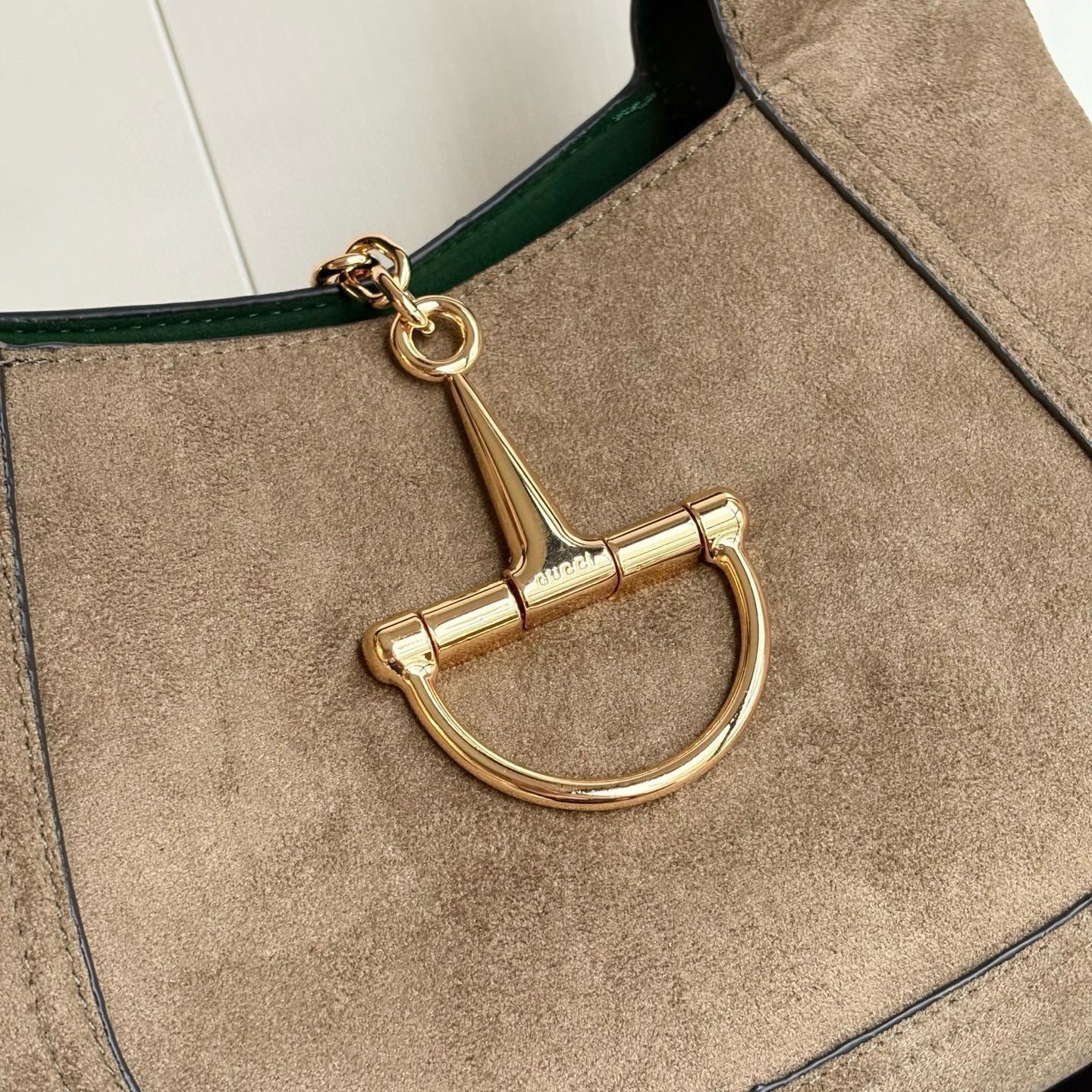 Maxi Suede Shoulder Bag :  Medium