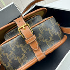Monogram Saddle Bag – Compact Everyday Elegance