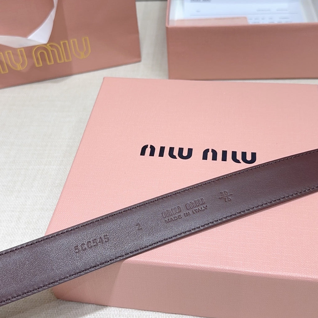 3.0cm Double-Sided Genuine Leather Belt