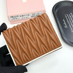New-Season Compact Tri-Fold Mini Wallet – Embossed Design