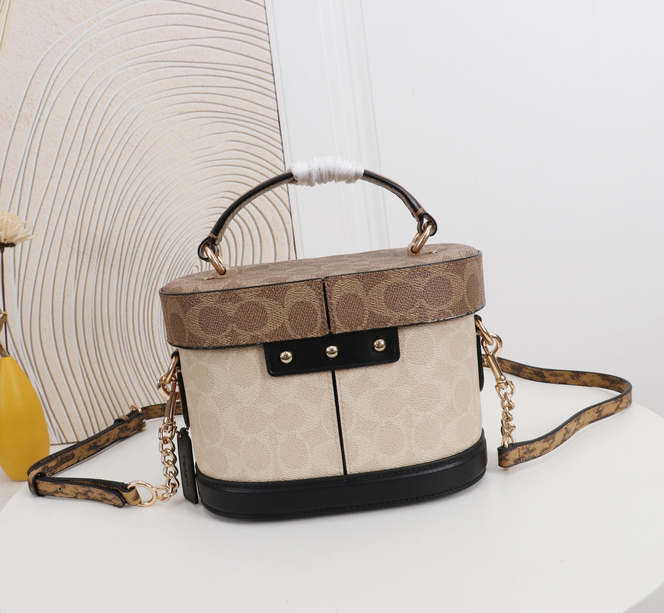 Top Handle Box Bag / Cosmetic Case