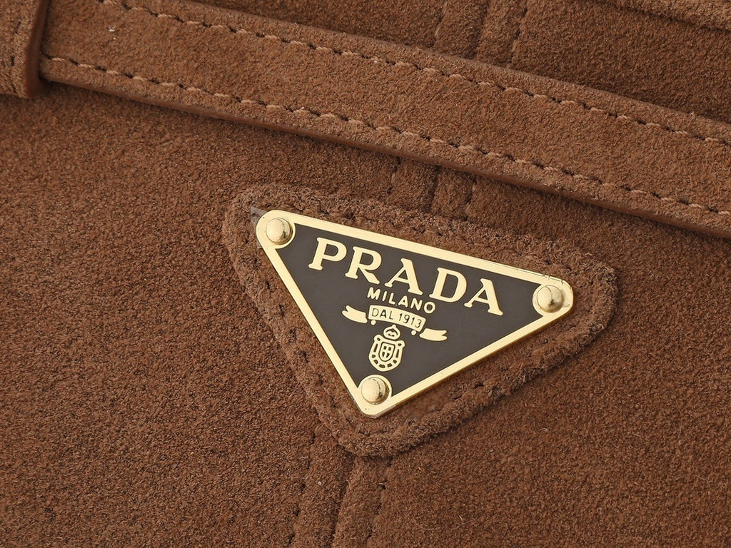 New Release P : 2024 LuxSoft Suede Small Handbag