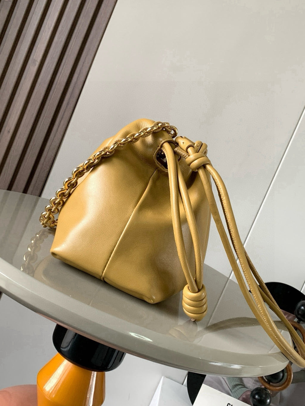 Nappa Leather Flamenco Style Purse - Premium Quality