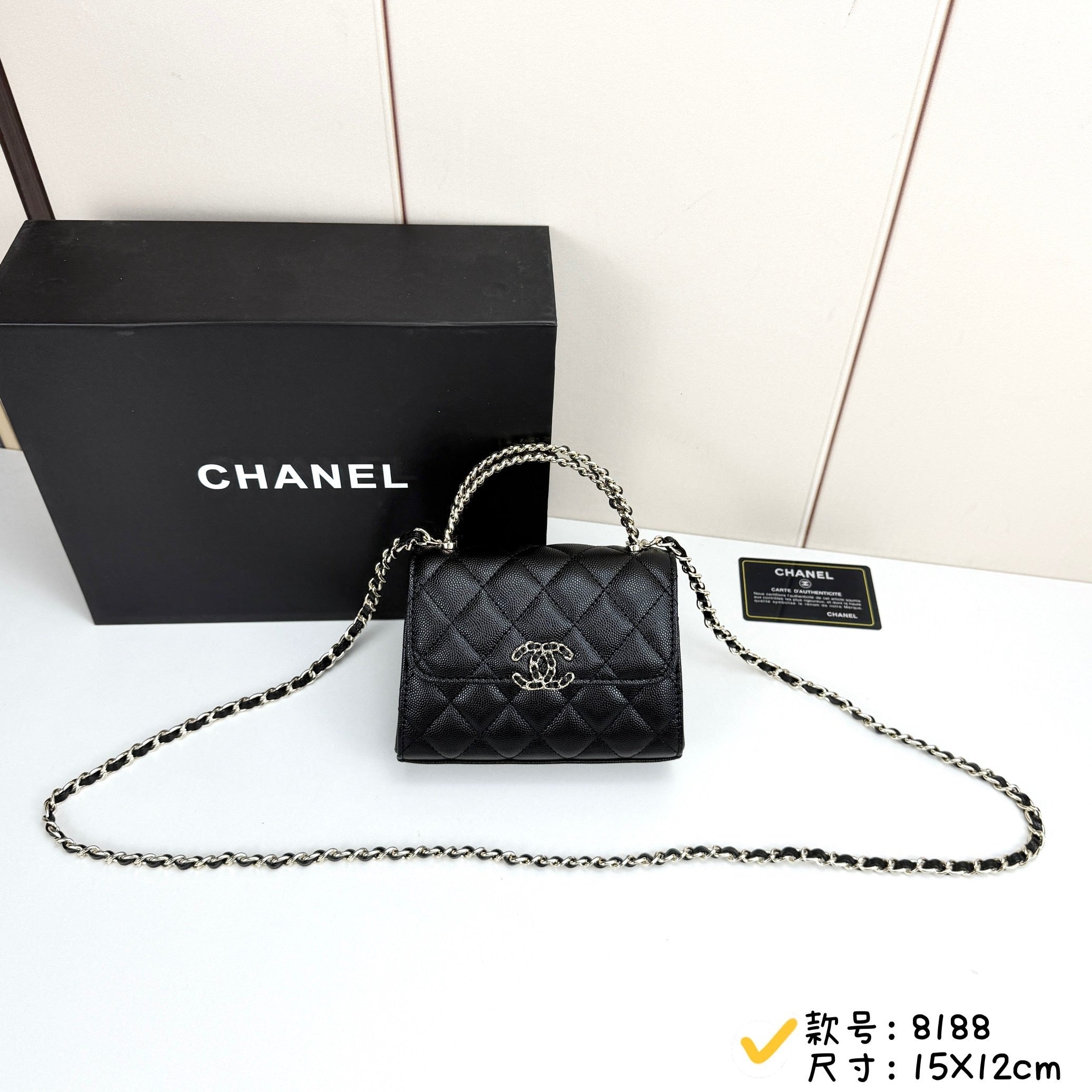 25S Vertical Mini Kelly-Style Bag