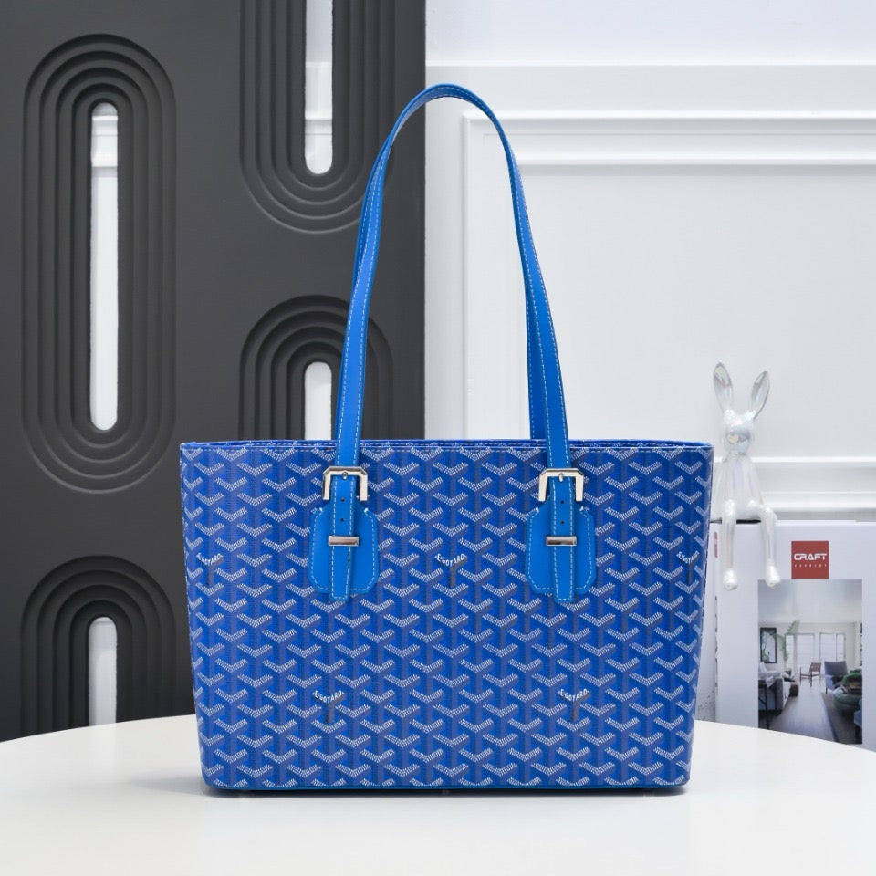 Vintage Tote Bag | Double Zip Design & Adjustable Handles