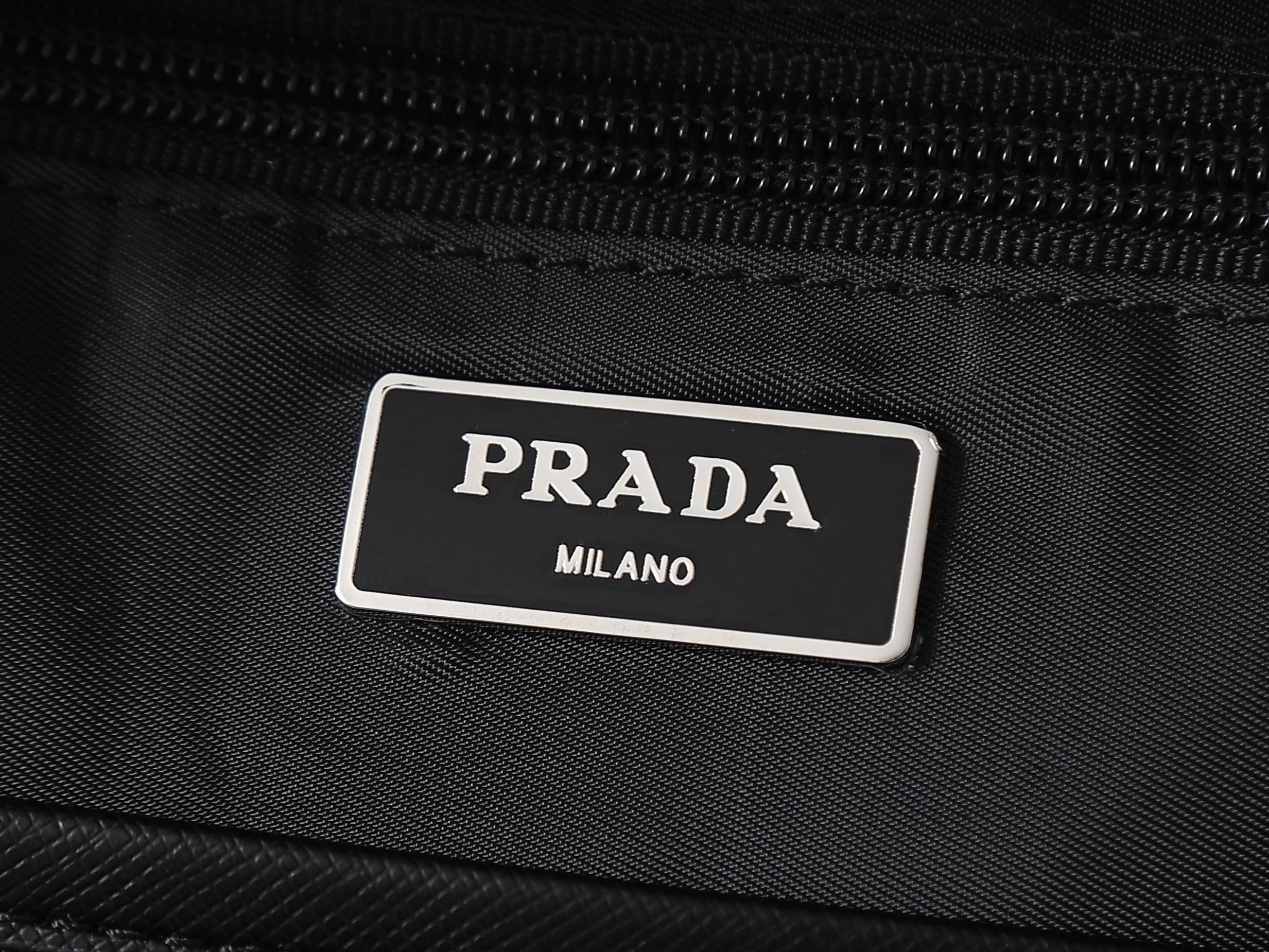 Saffiano Leather & Nylon Backpack