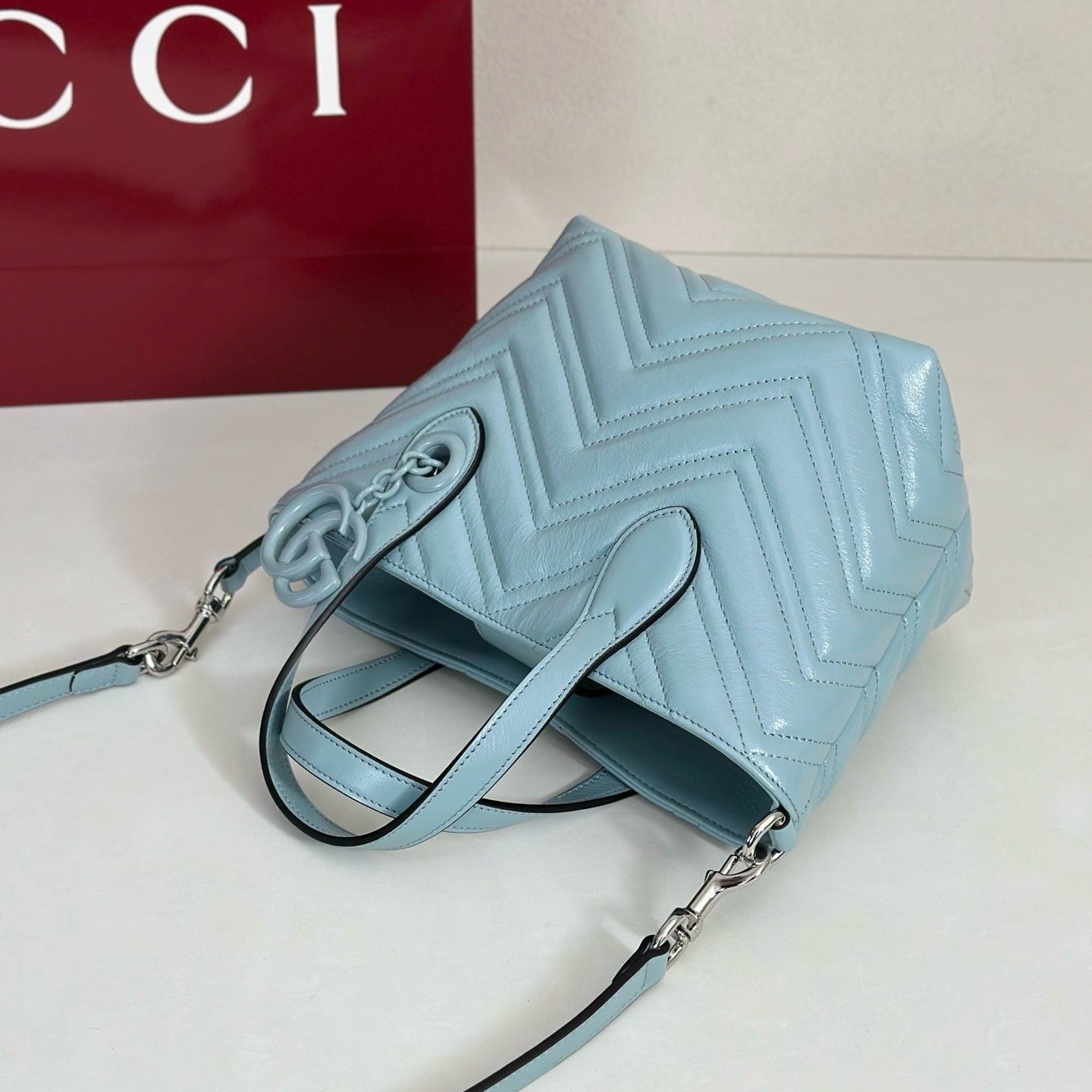 Quilted Leather Tote & Crossbody Bag – (Premium Quality )