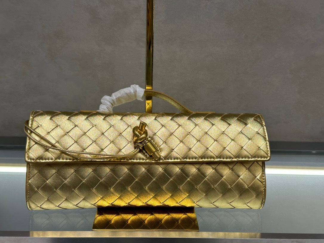Woven Clutch & Crossbody Bag